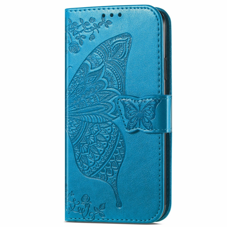For Tecno Spark 20 Pro Butterfly Love Flower Embossed Leather Phone Case