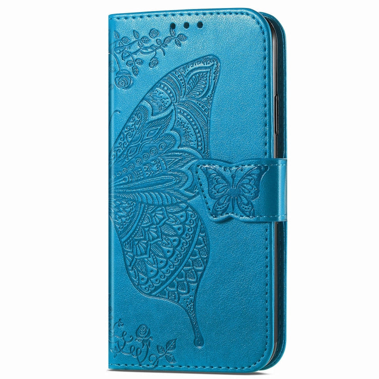 For Tecno Spark 20C Butterfly Love Flower Embossed Leather Phone Case