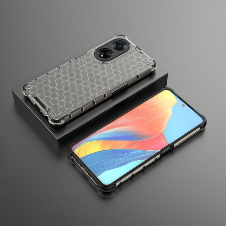 For OPPO A98 5G / A1 5G Shockproof Honeycomb Phone Case
