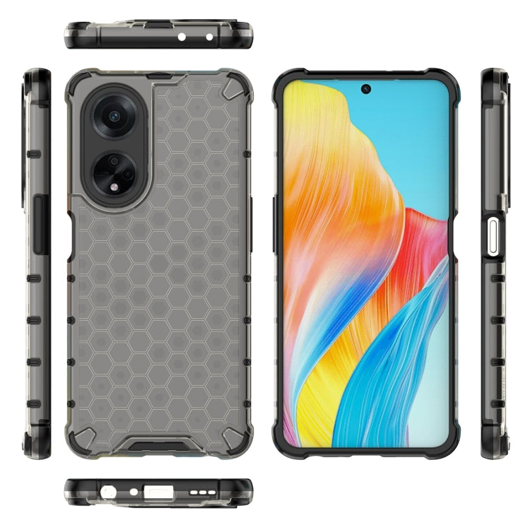 For OPPO A98 5G / A1 5G Shockproof Honeycomb Phone Case