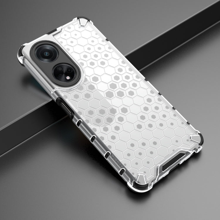 For OPPO A98 5G / A1 5G Shockproof Honeycomb Phone Case