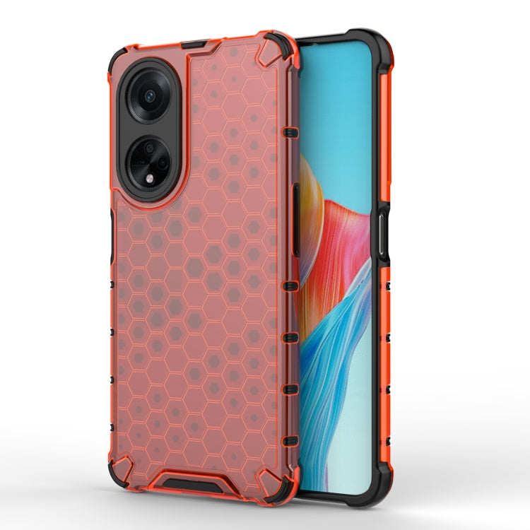 For OPPO A98 5G / A1 5G Shockproof Honeycomb Phone Case