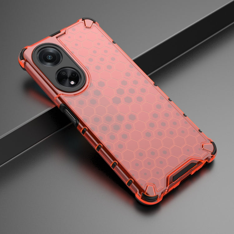 For OPPO A98 5G / A1 5G Shockproof Honeycomb Phone Case