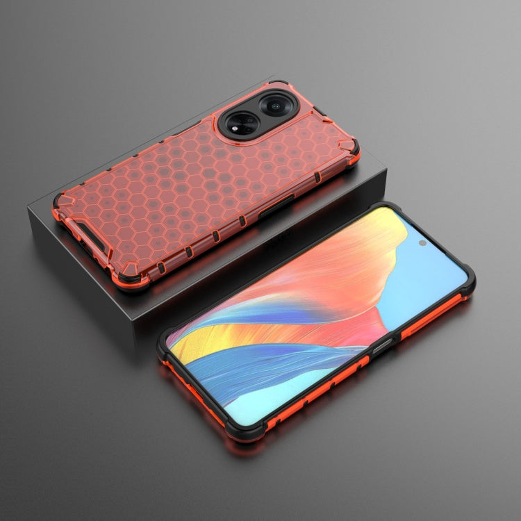 For OPPO A98 5G / A1 5G Shockproof Honeycomb Phone Case