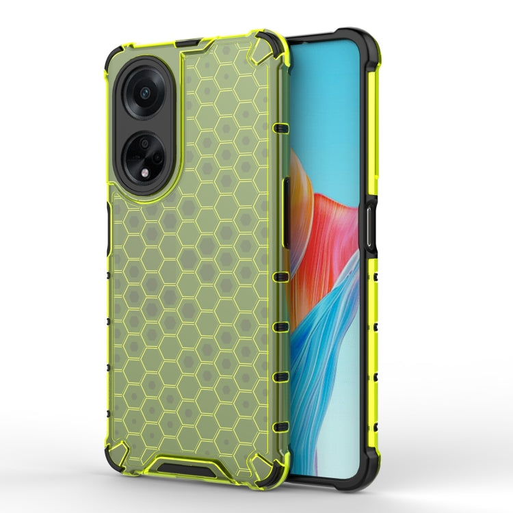 For OPPO A98 5G / A1 5G Shockproof Honeycomb Phone Case