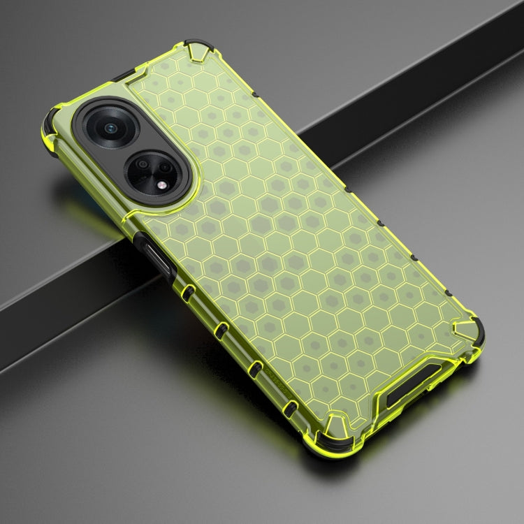For OPPO A98 5G / A1 5G Shockproof Honeycomb Phone Case