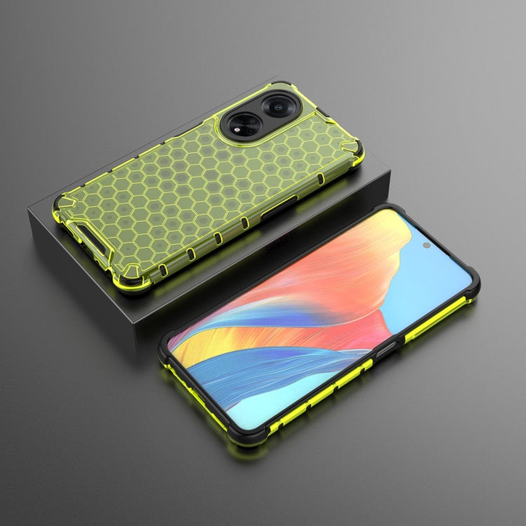 For OPPO A98 5G / A1 5G Shockproof Honeycomb Phone Case