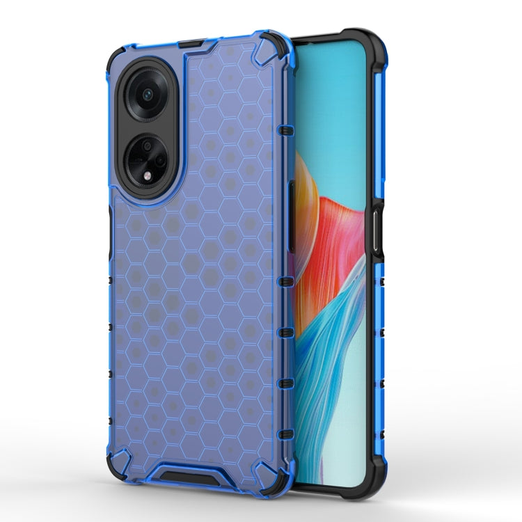 For OPPO A98 5G / A1 5G Shockproof Honeycomb Phone Case