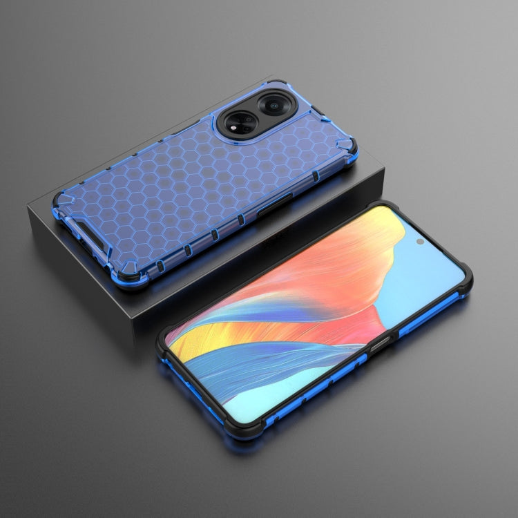 For OPPO A98 5G / A1 5G Shockproof Honeycomb Phone Case