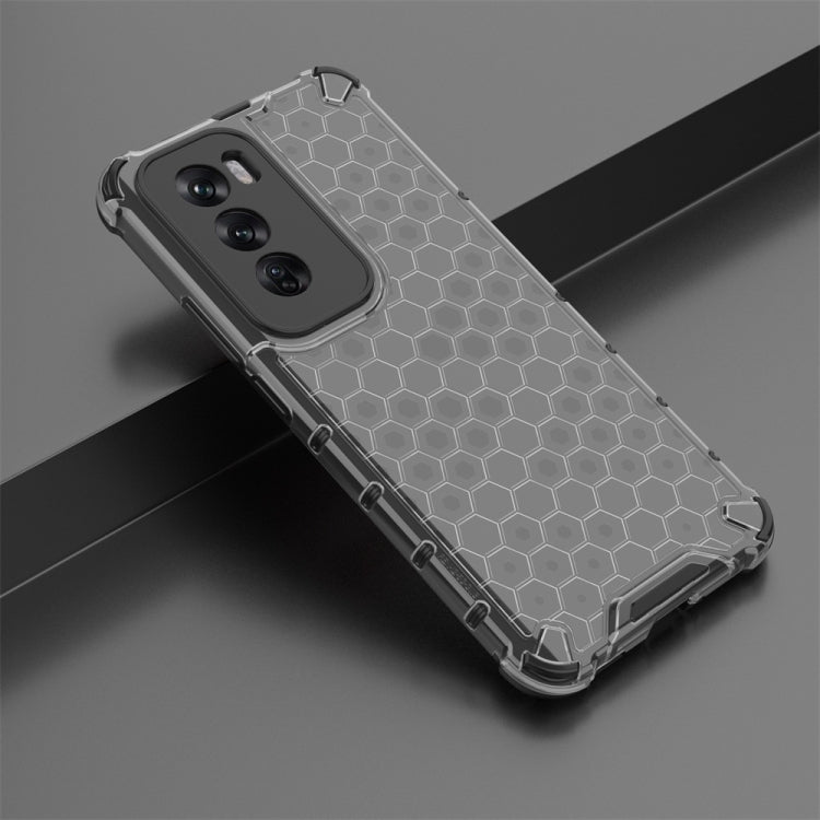 For OPPO Reno12 Global Shockproof Honeycomb Phone Case
