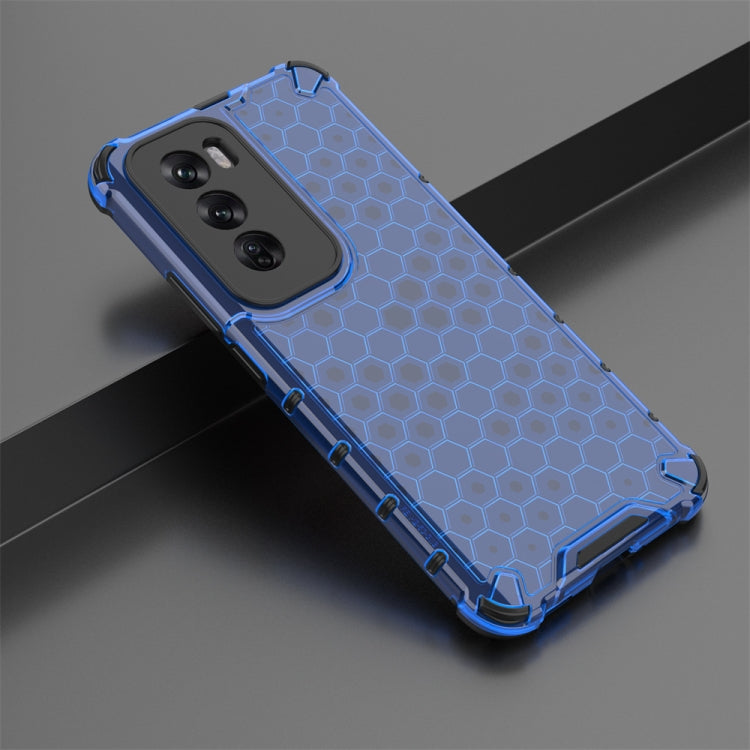 For OPPO Reno12 Global Shockproof Honeycomb Phone Case