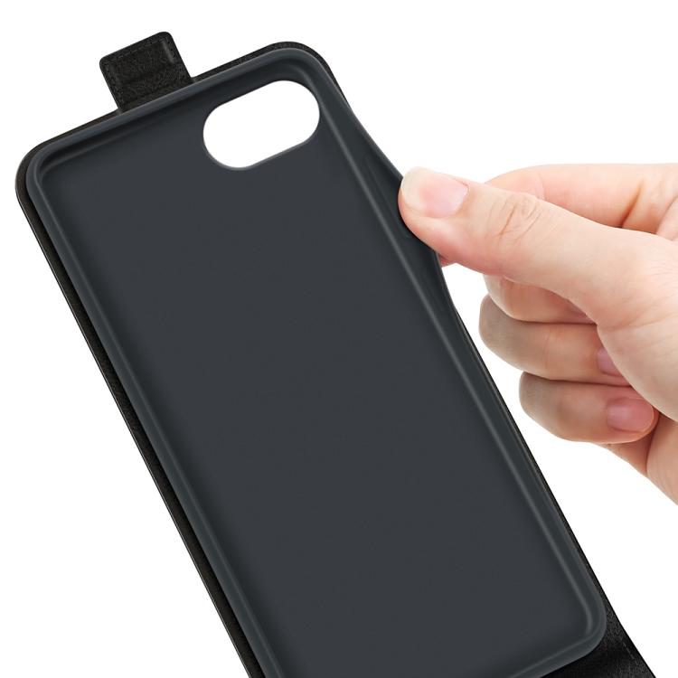 For iPhone 17e / 16e R64 Texture Single Vertical Flip Leather Phone Case