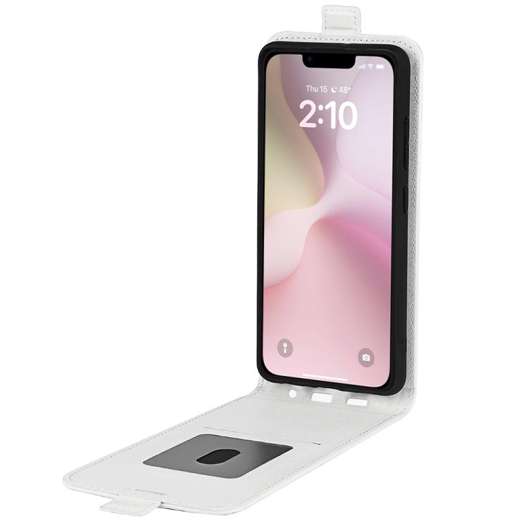 For iPhone 17e / 16e R64 Texture Single Vertical Flip Leather Phone Case