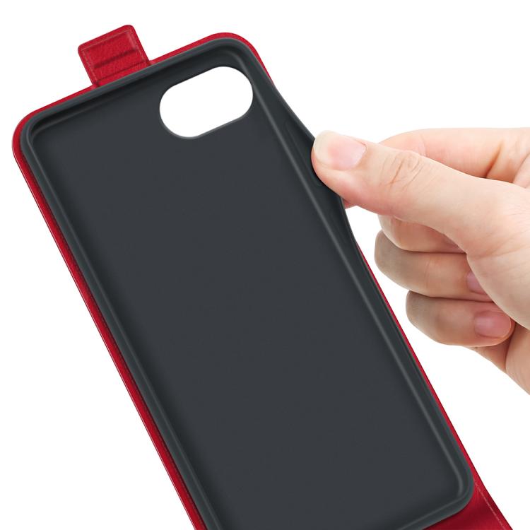 For iPhone 17e / 16e R64 Texture Single Vertical Flip Leather Phone Case