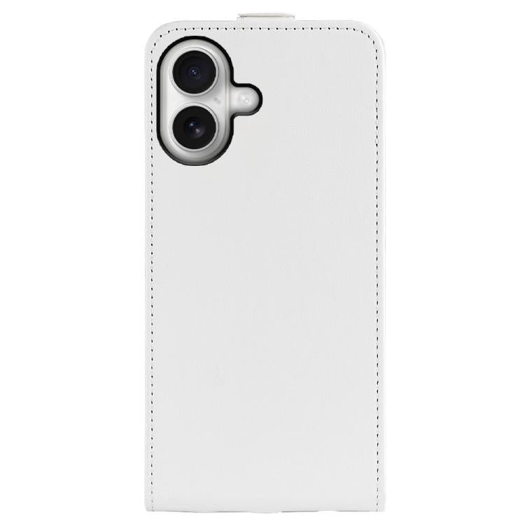 For iPhone 17 R64 Texture Single Vertical Flip Leather Phone Case