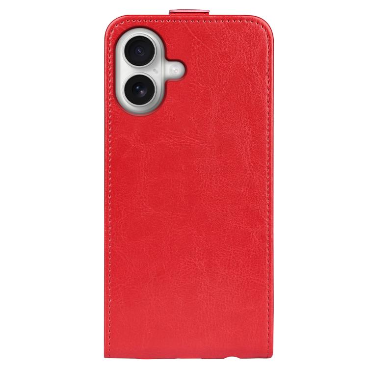 For iPhone 17 R64 Texture Single Vertical Flip Leather Phone Case