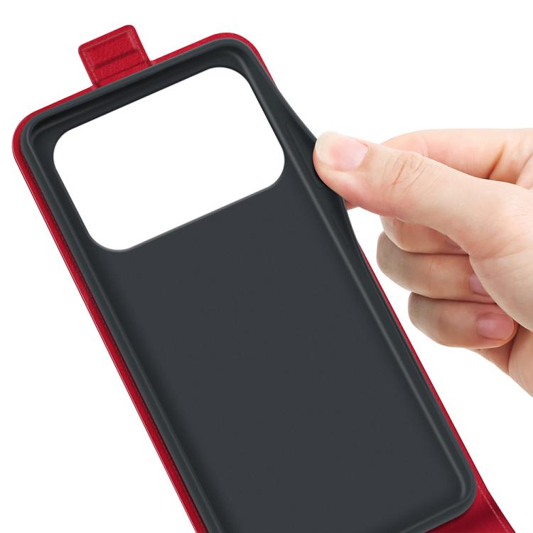 For iPhone 17 Pro R64 Texture Single Vertical Flip Leather Phone Case