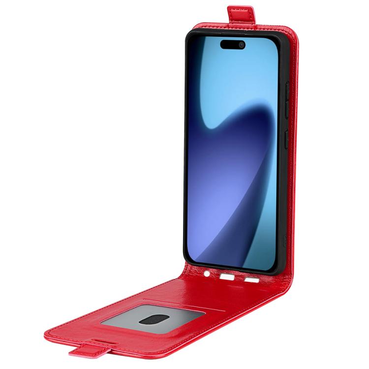 For iPhone Air R64 Texture Single Vertical Flip Leather Phone Case