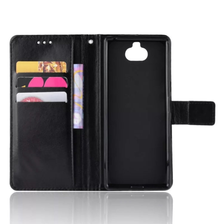 Calf Texture Horizontal Flip Leather Case for Sony Xperia 10, with Holder & Card Slots & Wallet