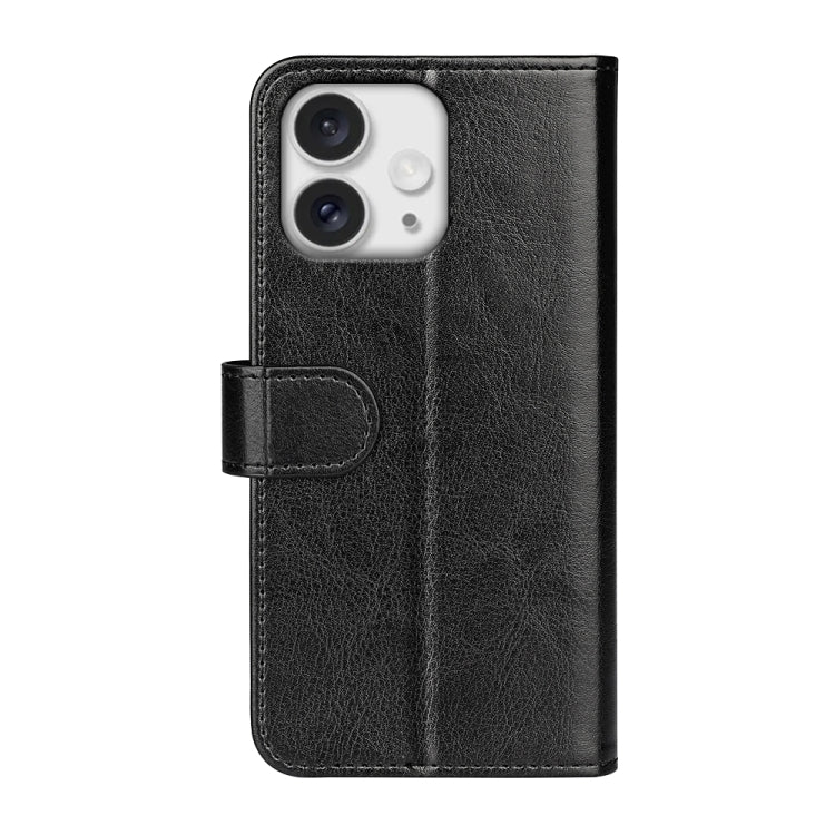 For iPhone 16 Pro R64 Texture Horizontal Flip Leather Phone Case