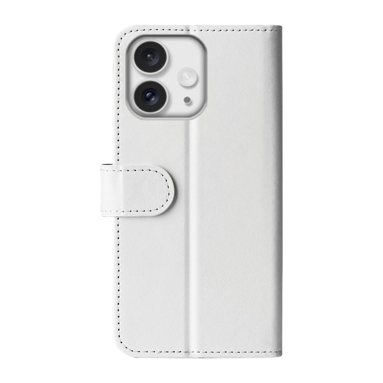 For iPhone 16 Pro R64 Texture Horizontal Flip Leather Phone Case