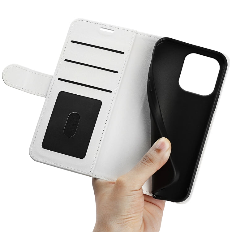 For iPhone 16 Pro R64 Texture Horizontal Flip Leather Phone Case