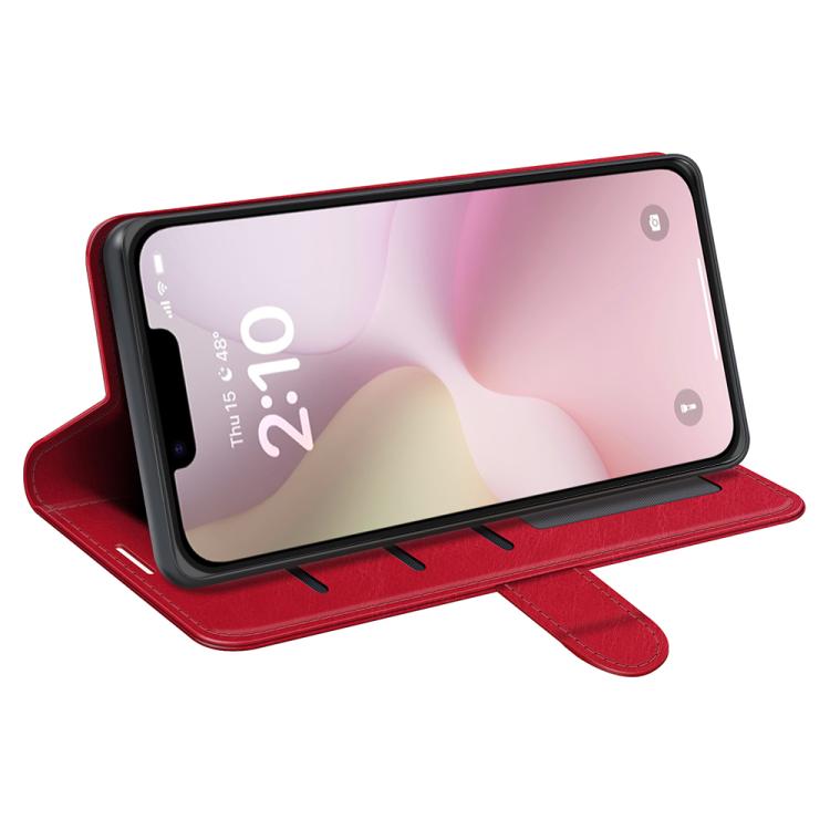 For iPhone 17e / 16e R64 Texture Horizontal Flip Leather Phone Case