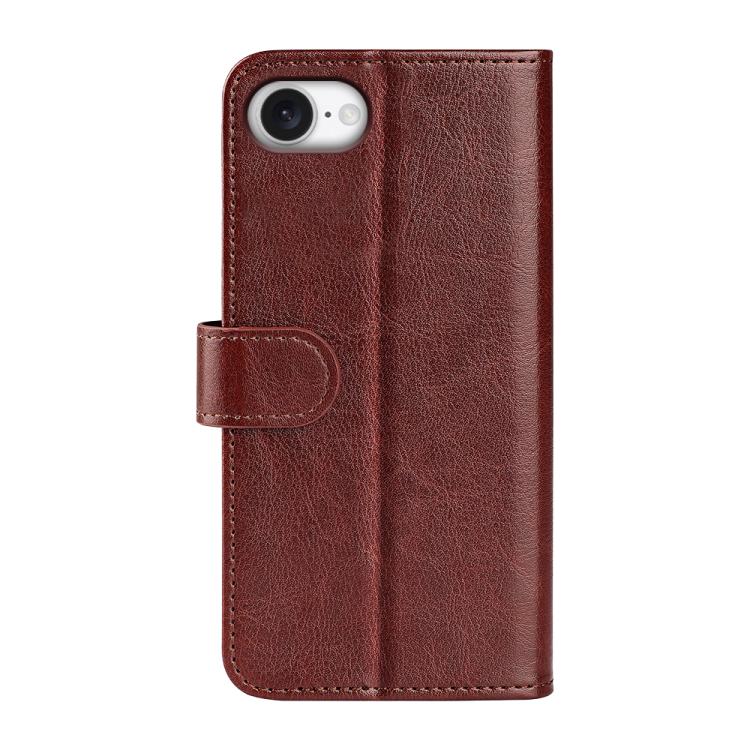 For iPhone 17e / 16e R64 Texture Horizontal Flip Leather Phone Case