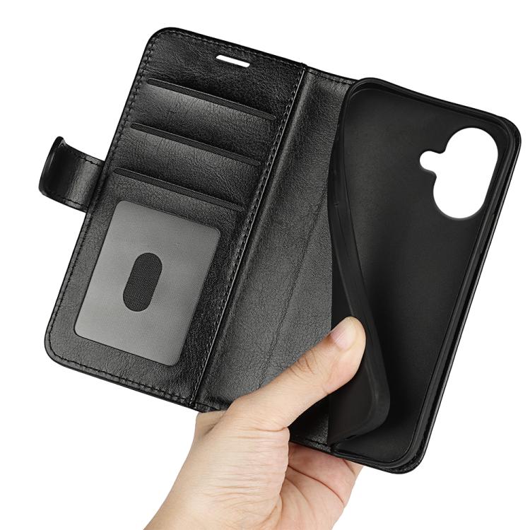 For iPhone 17 R64 Texture Horizontal Flip Leather Phone Case