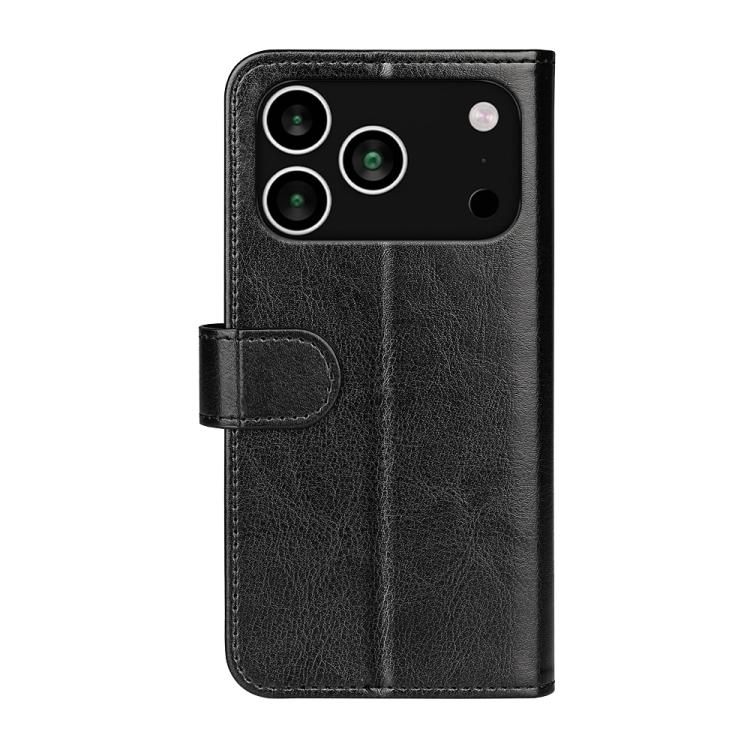 For iPhone 17 Pro R64 Texture Horizontal Flip Leather Phone Case