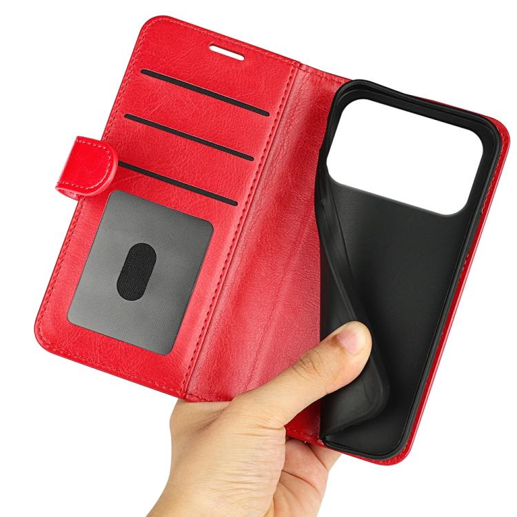 For iPhone 17 Pro R64 Texture Horizontal Flip Leather Phone Case