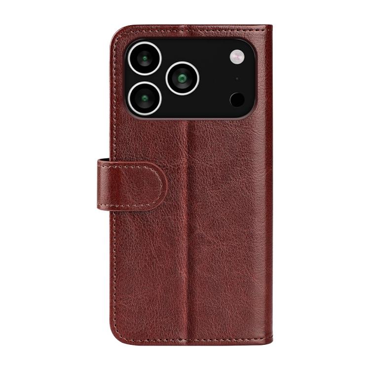 For iPhone 17 Pro Max R64 Texture Horizontal Flip Leather Phone Case