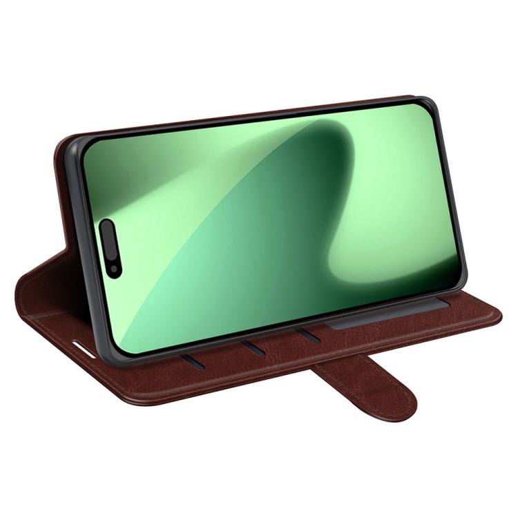 For iPhone 17 Pro Max R64 Texture Horizontal Flip Leather Phone Case