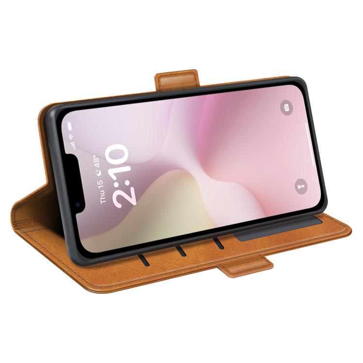 For iPhone 17e / 16e Dual-side Magnetic Buckle Horizontal Flip Leather Phone Case