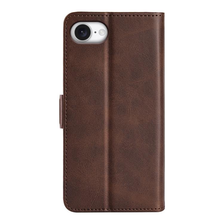 For iPhone 17e / 16e Dual-side Magnetic Buckle Horizontal Flip Leather Phone Case