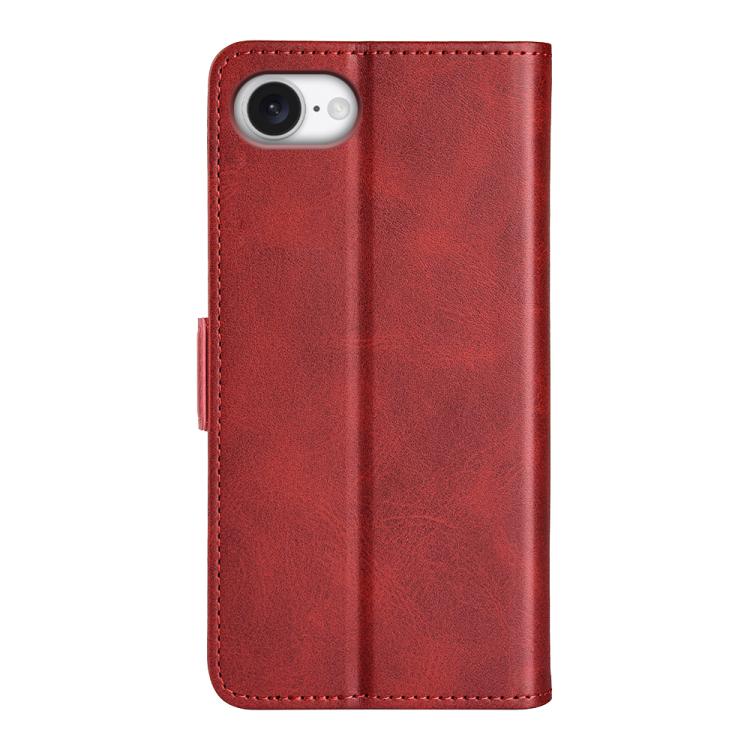 For iPhone 17e / 16e Dual-side Magnetic Buckle Horizontal Flip Leather Phone Case