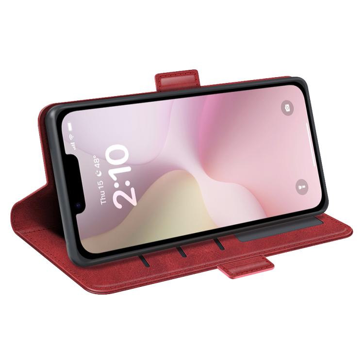 For iPhone 17e / 16e Dual-side Magnetic Buckle Horizontal Flip Leather Phone Case