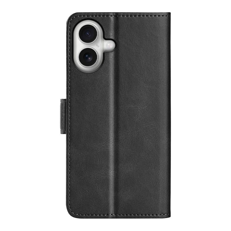 For iPhone 17 Dual-side Magnetic Buckle Horizontal Flip Leather Phone Case