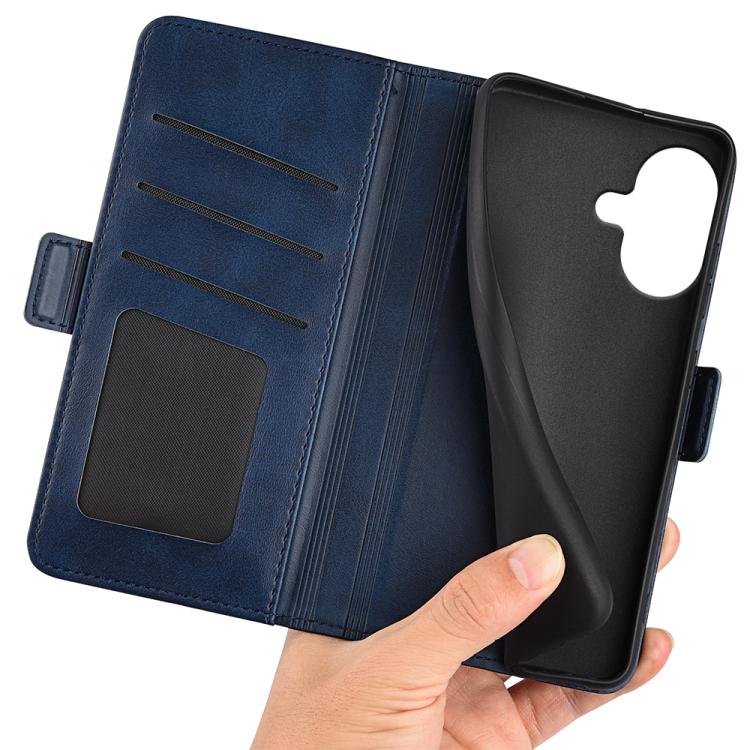 For iPhone 17 Dual-side Magnetic Buckle Horizontal Flip Leather Phone Case