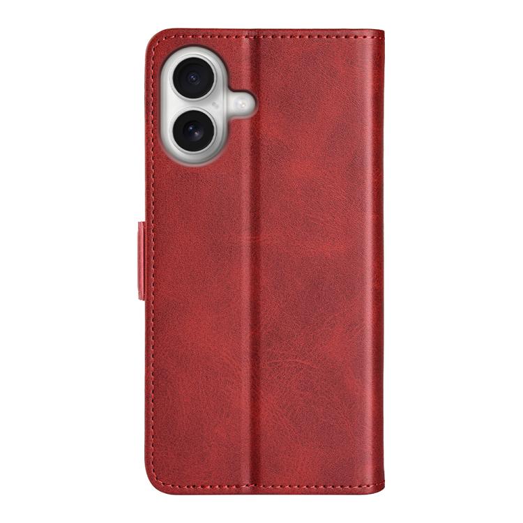 For iPhone 17 Dual-side Magnetic Buckle Horizontal Flip Leather Phone Case