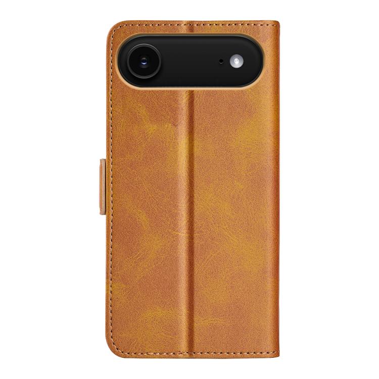 For iPhone Air Dual-side Magnetic Buckle Horizontal Flip Leather Phone Case