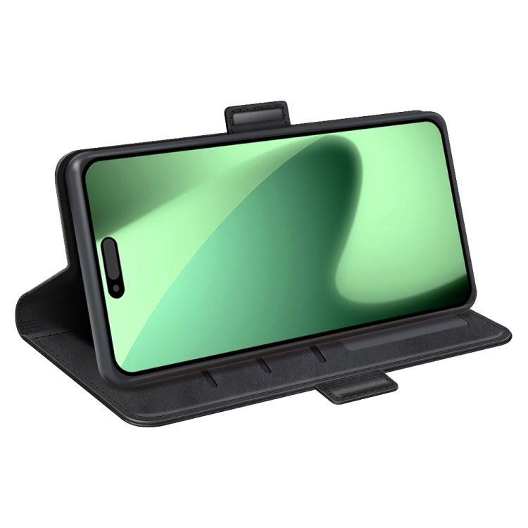 For iPhone 17 Pro Max Dual-side Magnetic Buckle Horizontal Flip Leather Phone Case