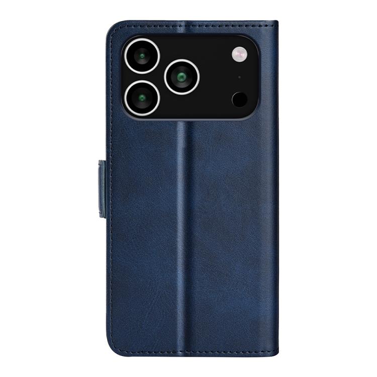 For iPhone 17 Pro Max Dual-side Magnetic Buckle Horizontal Flip Leather Phone Case