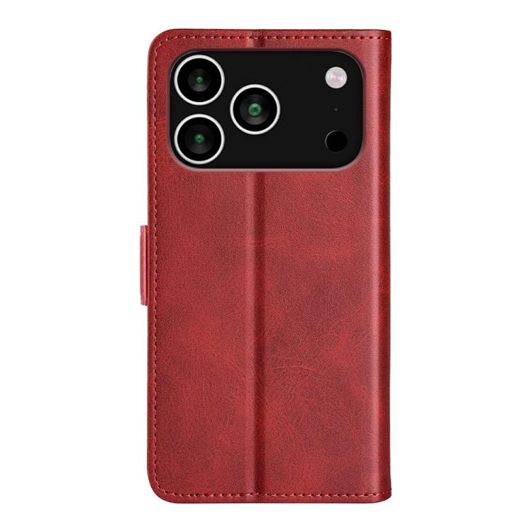 For iPhone 17 Pro Max Dual-side Magnetic Buckle Horizontal Flip Leather Phone Case