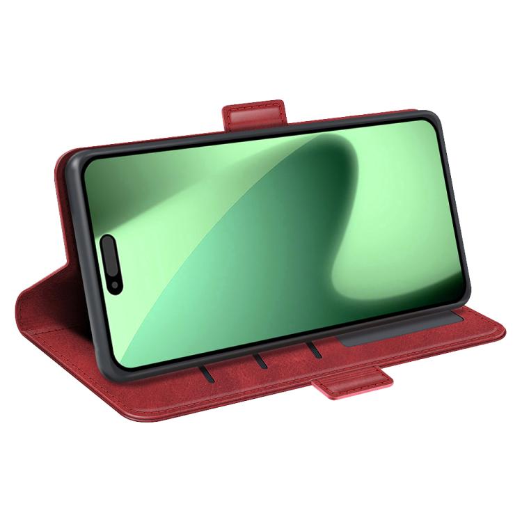 For iPhone 17 Pro Max Dual-side Magnetic Buckle Horizontal Flip Leather Phone Case