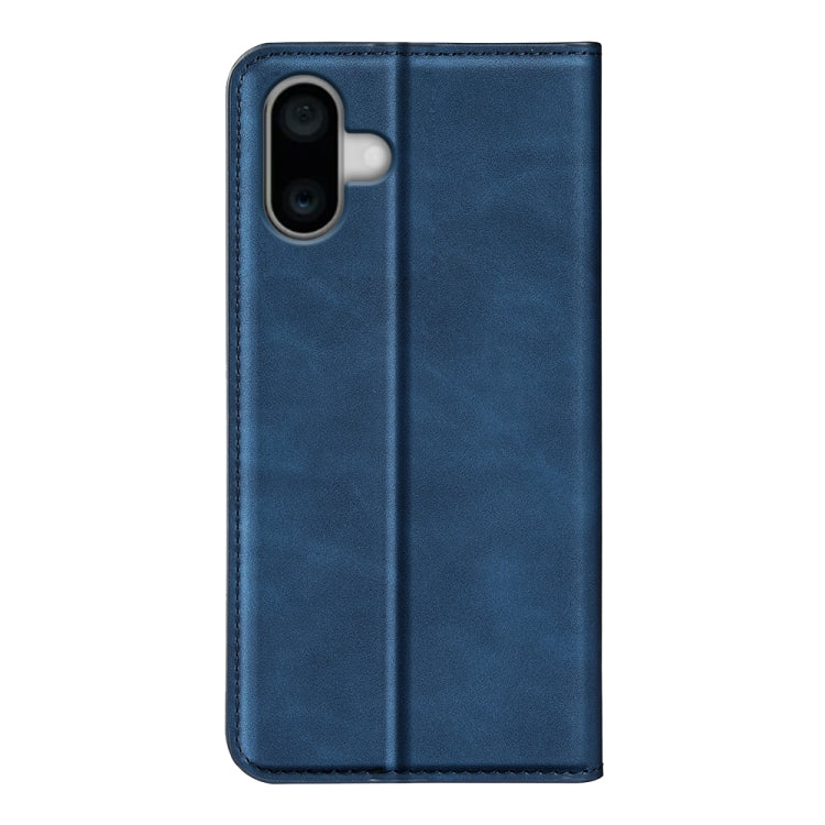For iPhone 16 Pro Retro-skin Magnetic Suction Leather Phone Case