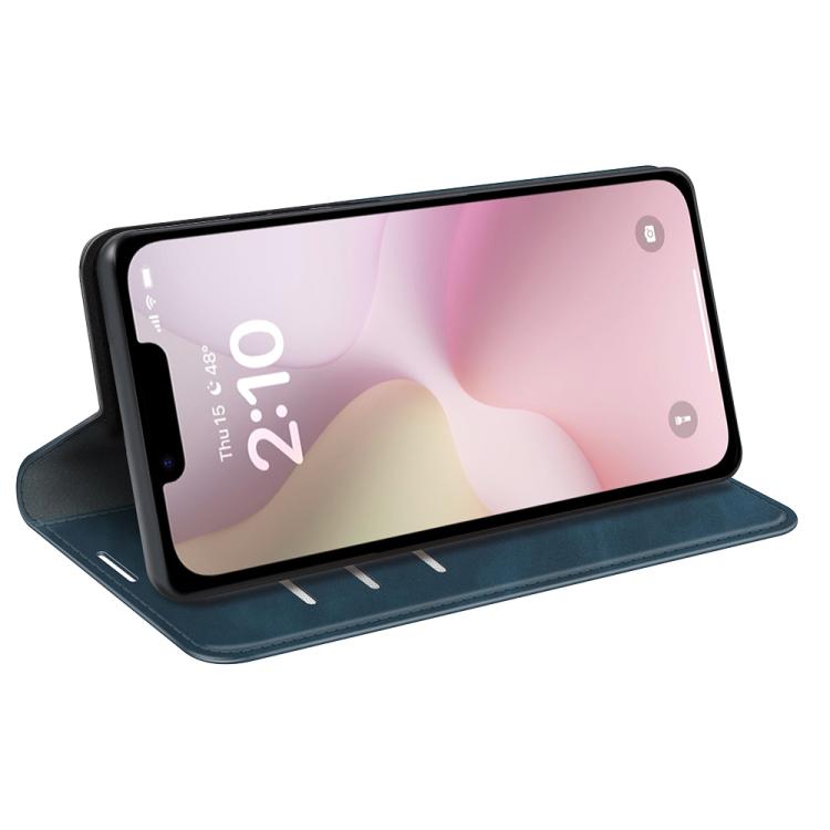 For iPhone 17e / 16e Retro-skin Magnetic Suction Leather Phone Case