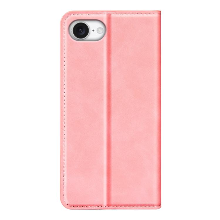 For iPhone 17e / 16e Retro-skin Magnetic Suction Leather Phone Case