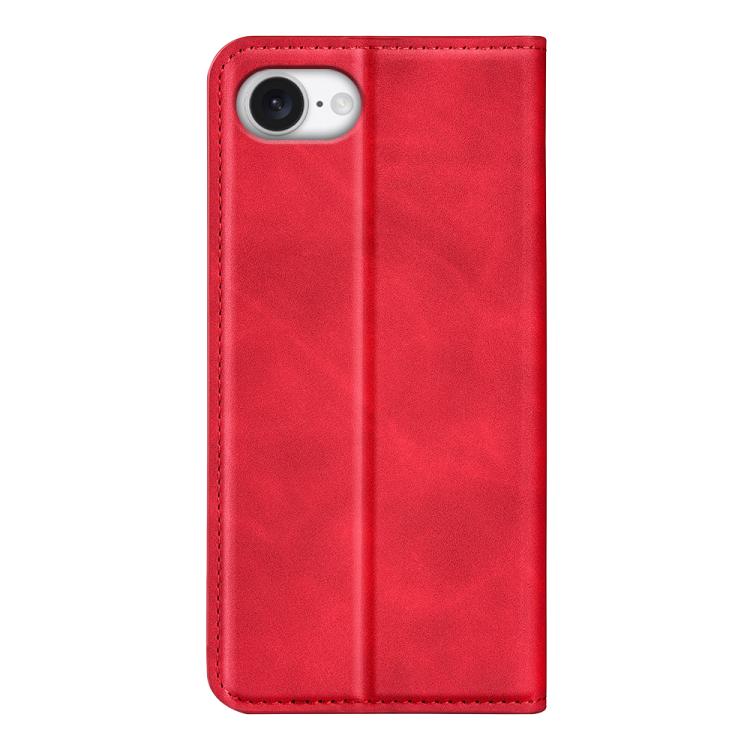For iPhone 17e / 16e Retro-skin Magnetic Suction Leather Phone Case