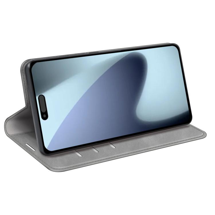 For iPhone 17 Retro-skin Magnetic Suction Leather Phone Case